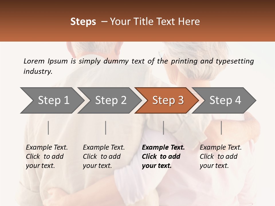 A Couple Of People That Are Standing Next To Each Other PowerPoint Template