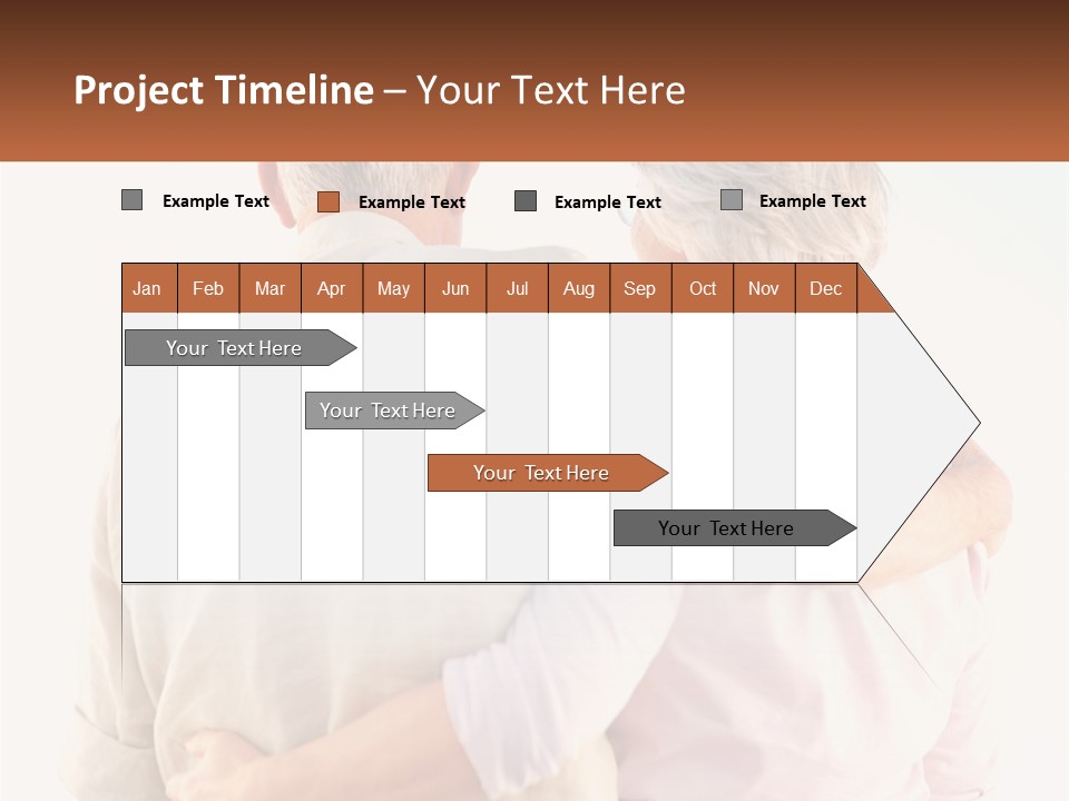 A Couple Of People That Are Standing Next To Each Other PowerPoint Template
