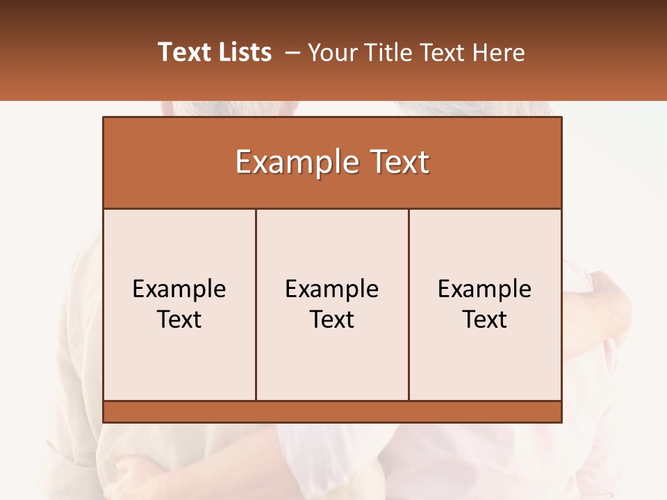 A Couple Of People That Are Standing Next To Each Other PowerPoint Template