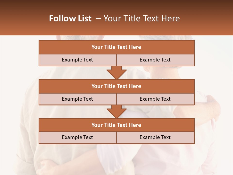 A Couple Of People That Are Standing Next To Each Other PowerPoint Template