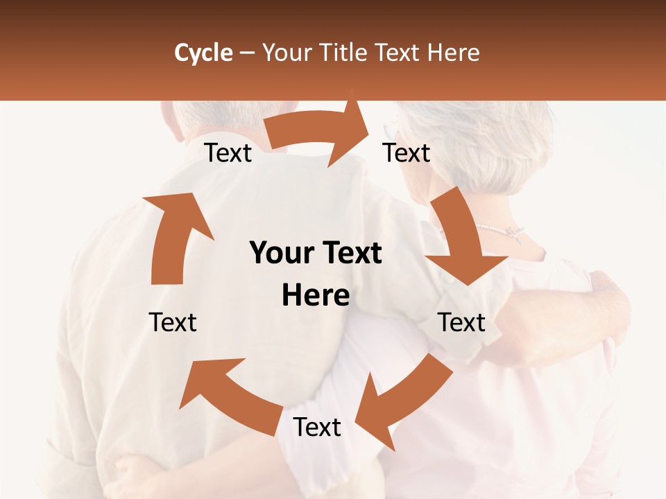 A Couple Of People That Are Standing Next To Each Other PowerPoint Template