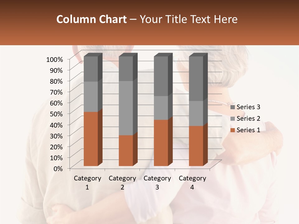 A Couple Of People That Are Standing Next To Each Other PowerPoint Template