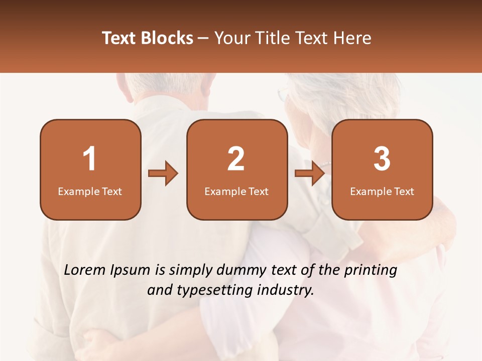 A Couple Of People That Are Standing Next To Each Other PowerPoint Template