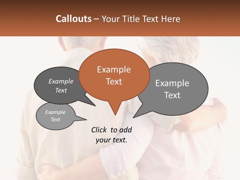 A Couple Of People That Are Standing Next To Each Other PowerPoint Template