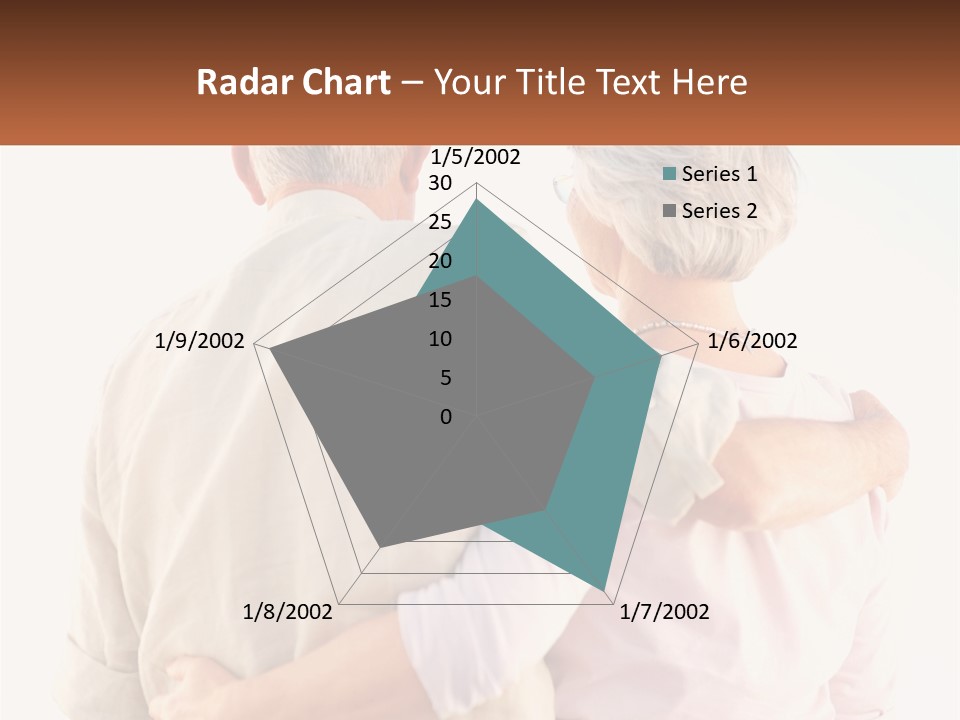 A Couple Of People That Are Standing Next To Each Other PowerPoint Template