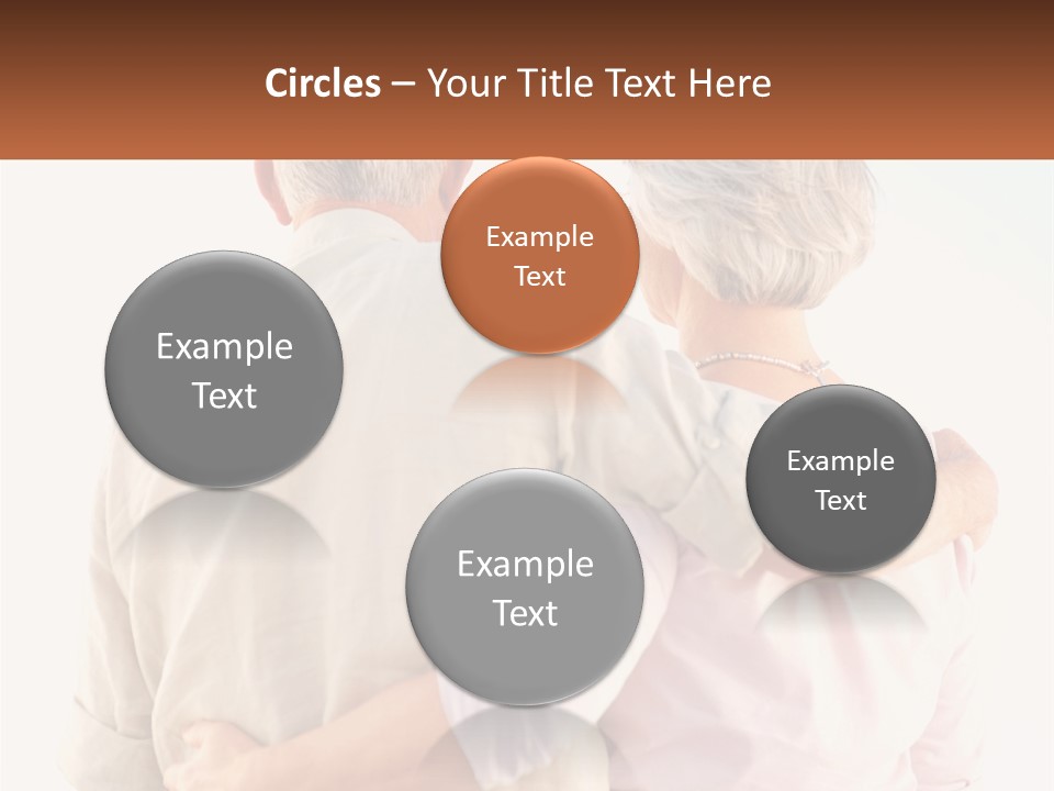 A Couple Of People That Are Standing Next To Each Other PowerPoint Template