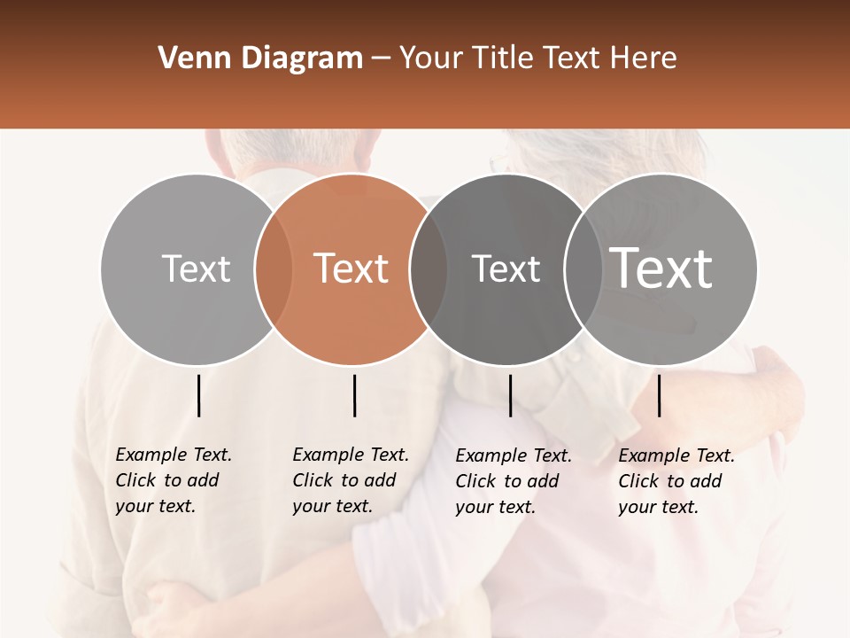 A Couple Of People That Are Standing Next To Each Other PowerPoint Template