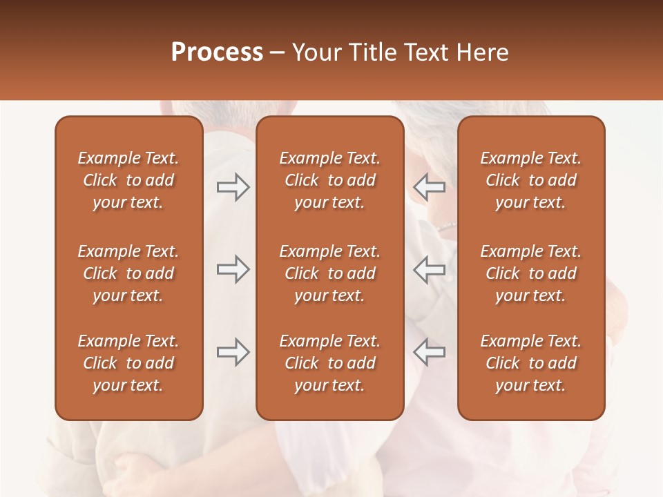 A Couple Of People That Are Standing Next To Each Other PowerPoint Template