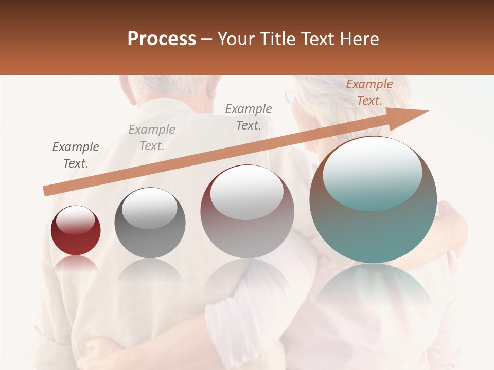 A Couple Of People That Are Standing Next To Each Other PowerPoint Template