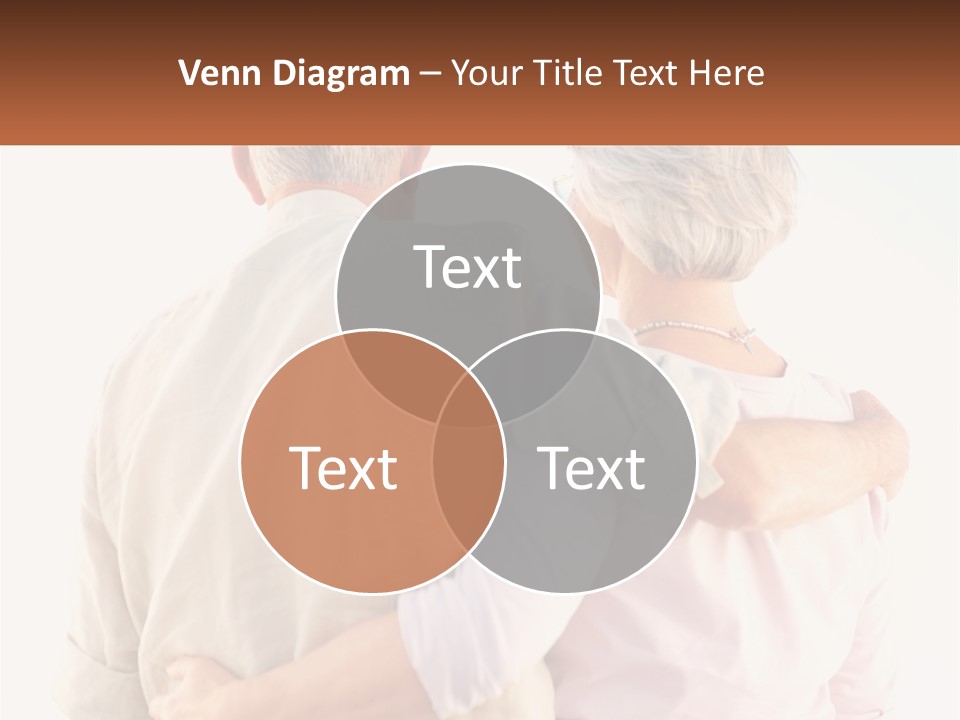 A Couple Of People That Are Standing Next To Each Other PowerPoint Template