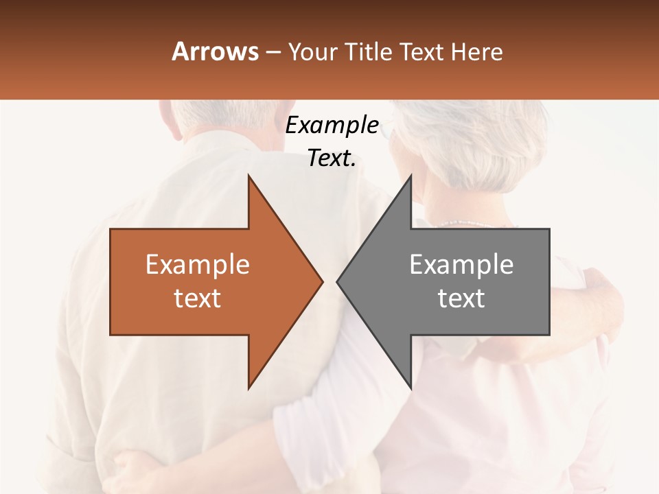 A Couple Of People That Are Standing Next To Each Other PowerPoint Template