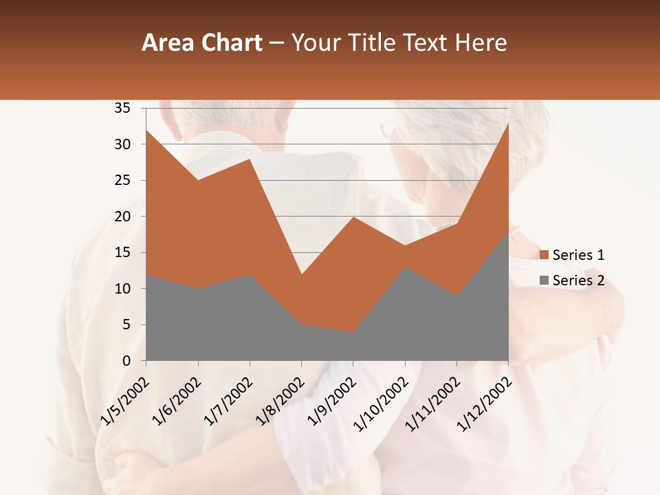 A Couple Of People That Are Standing Next To Each Other PowerPoint Template