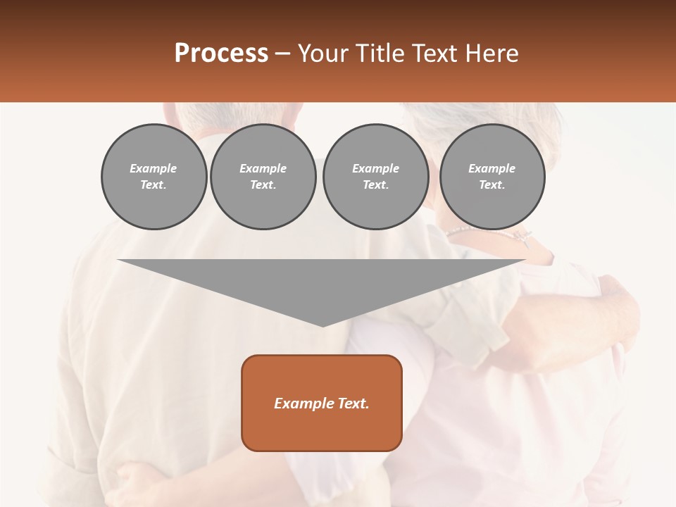 A Couple Of People That Are Standing Next To Each Other PowerPoint Template