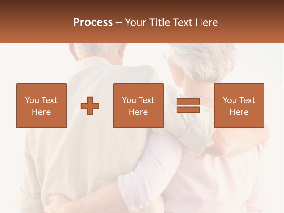 A Couple Of People That Are Standing Next To Each Other PowerPoint Template