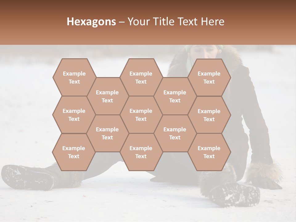 Painful Fur Winter PowerPoint Template