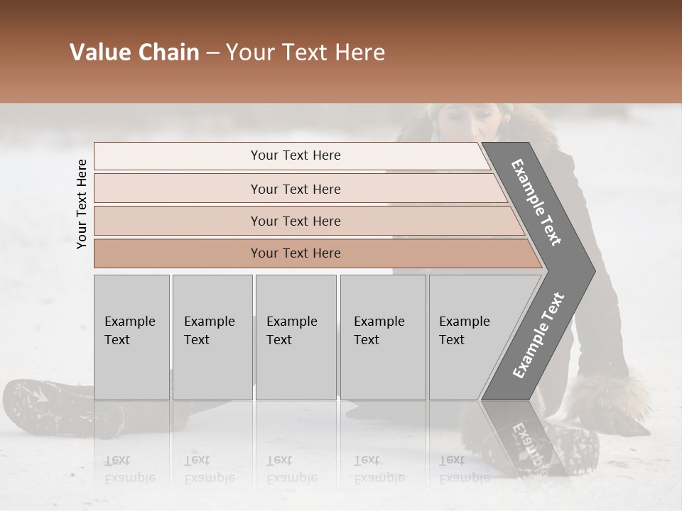 Painful Fur Winter PowerPoint Template