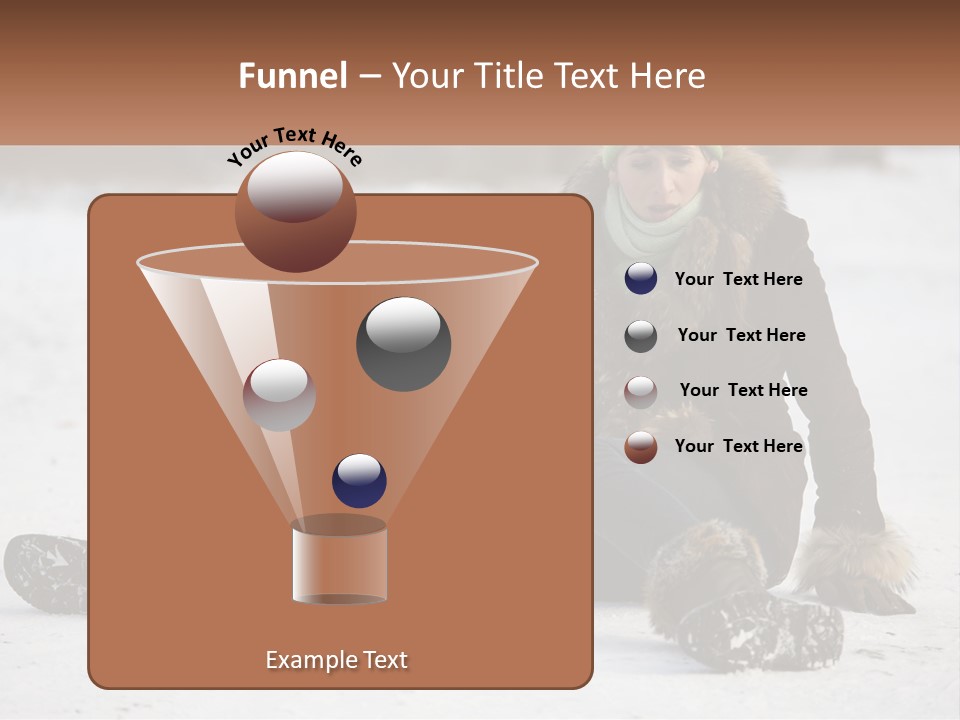 Painful Fur Winter PowerPoint Template