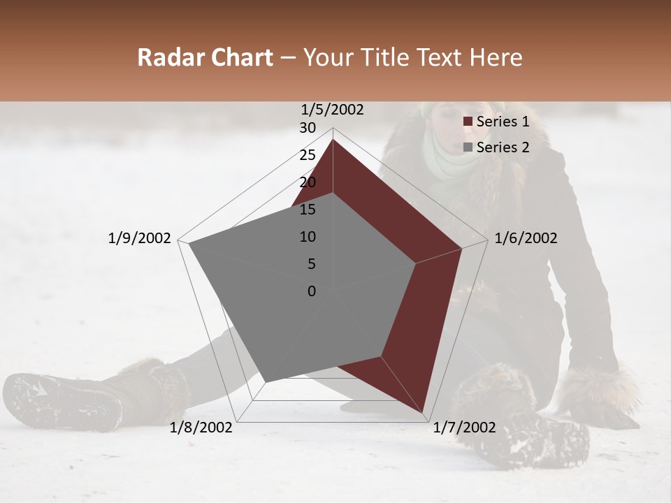 Painful Fur Winter PowerPoint Template