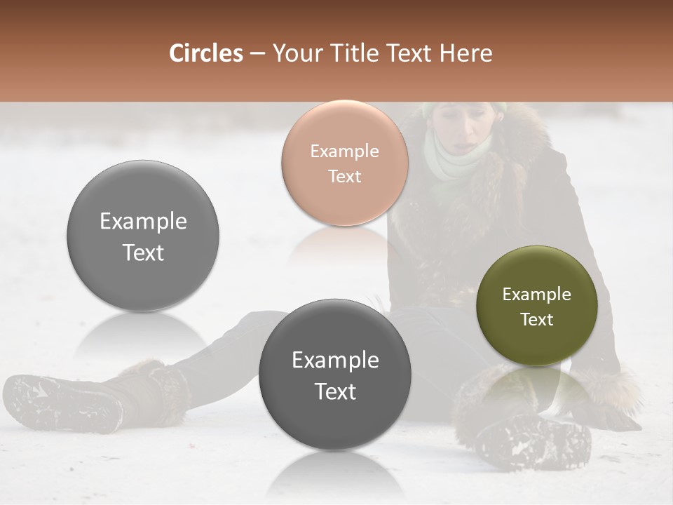 Painful Fur Winter PowerPoint Template