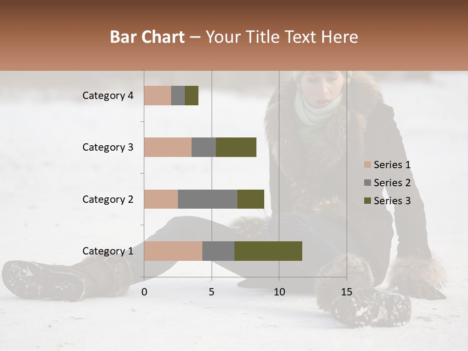 Painful Fur Winter PowerPoint Template