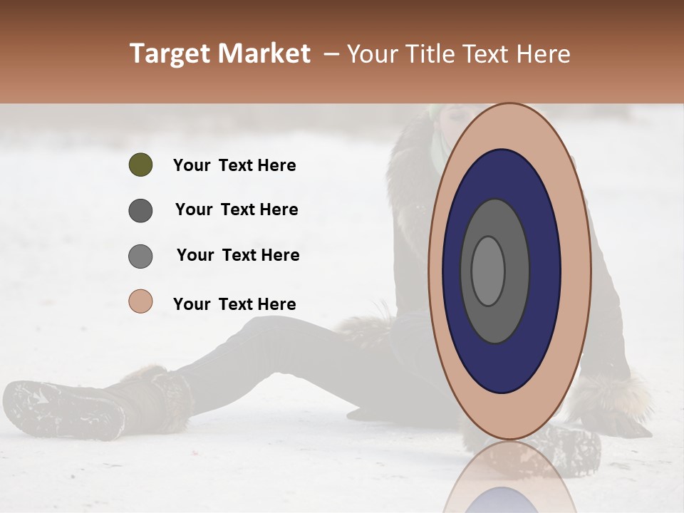 Painful Fur Winter PowerPoint Template