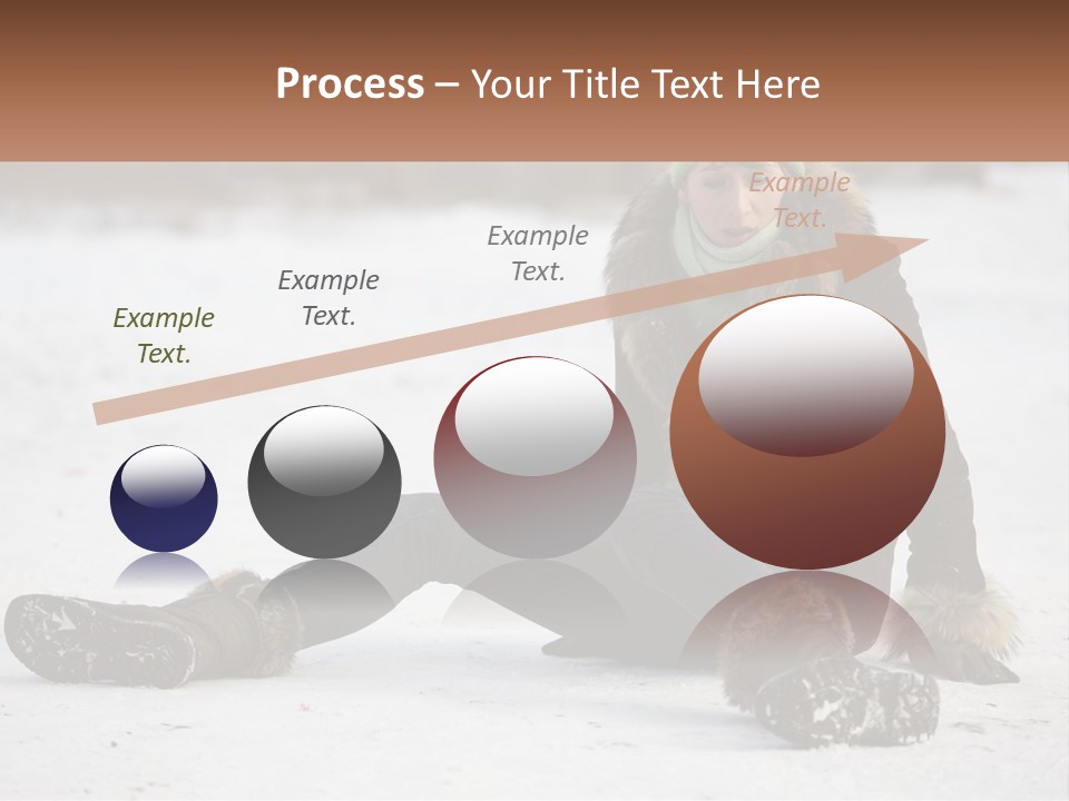 Painful Fur Winter PowerPoint Template