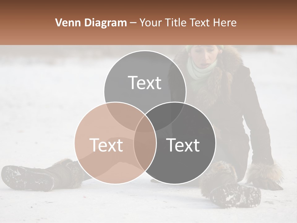 Painful Fur Winter PowerPoint Template
