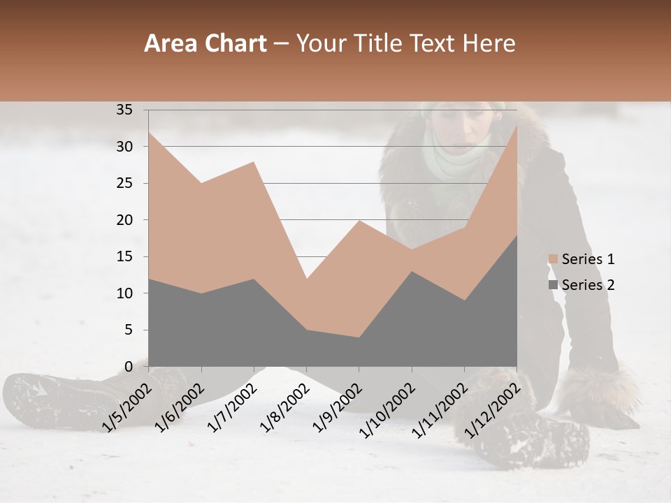 Painful Fur Winter PowerPoint Template