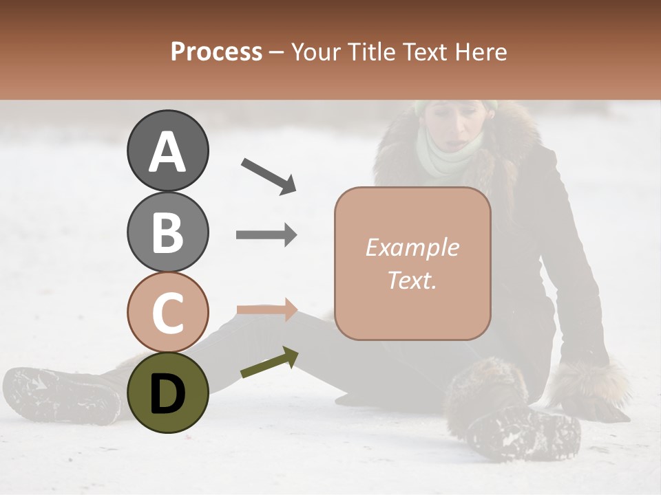 Painful Fur Winter PowerPoint Template