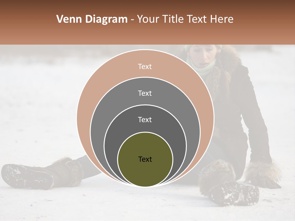 Painful Fur Winter PowerPoint Template