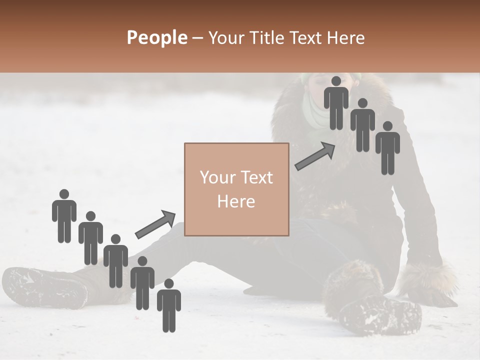 Painful Fur Winter PowerPoint Template