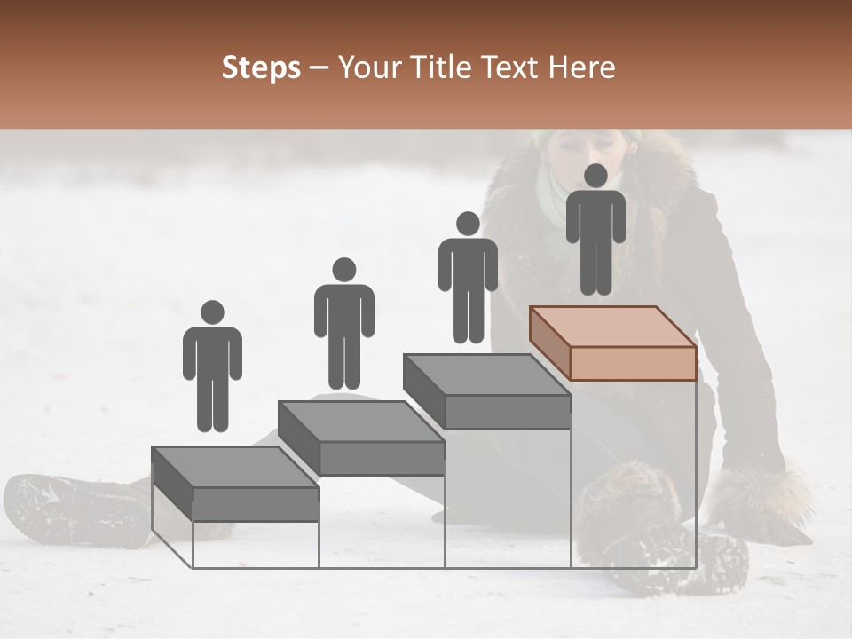 Painful Fur Winter PowerPoint Template