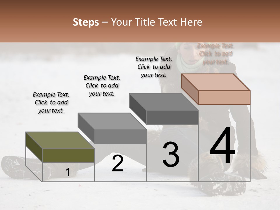Painful Fur Winter PowerPoint Template