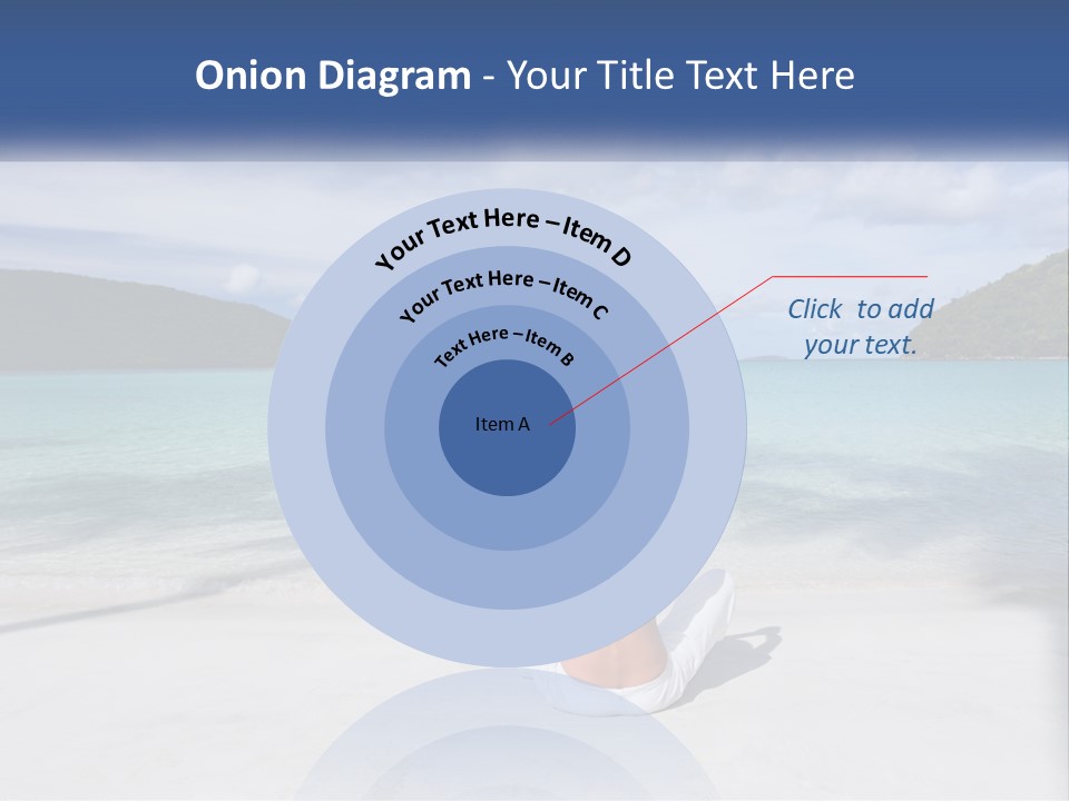 Caribbean Stretching Sky PowerPoint Template