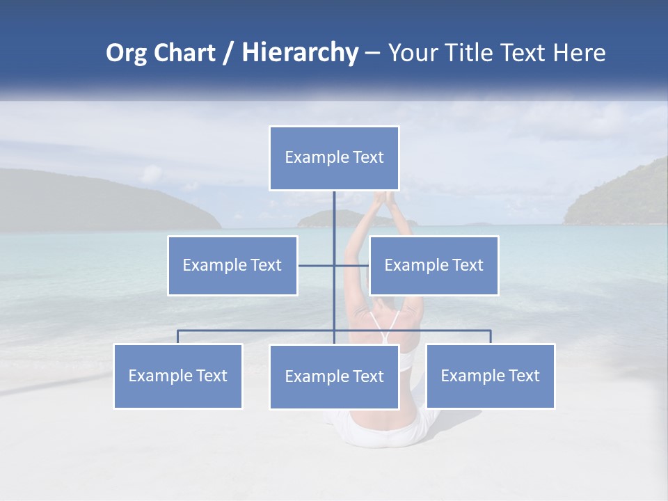 Caribbean Stretching Sky PowerPoint Template