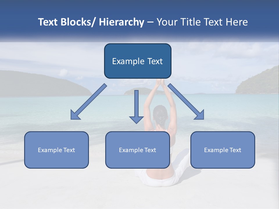 Caribbean Stretching Sky PowerPoint Template