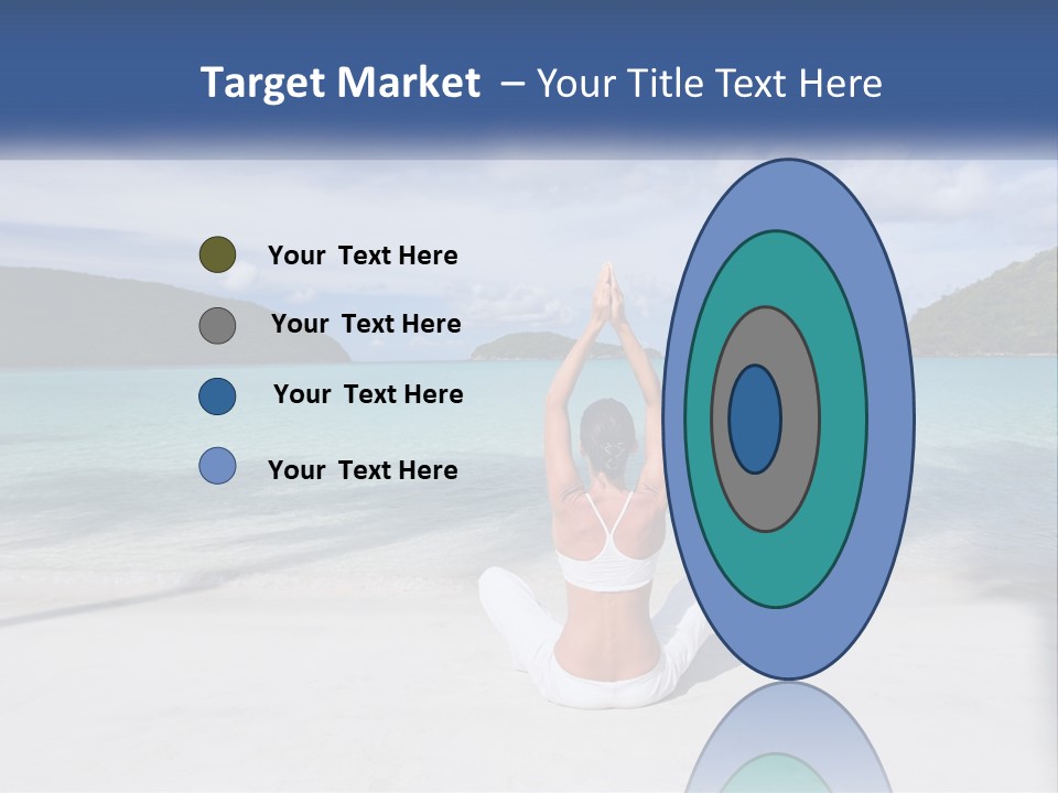 Caribbean Stretching Sky PowerPoint Template