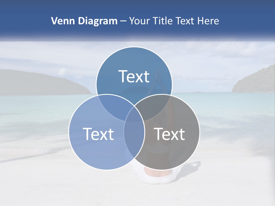 Caribbean Stretching Sky PowerPoint Template