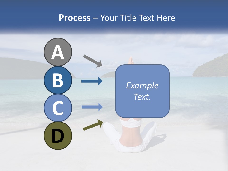 Caribbean Stretching Sky PowerPoint Template