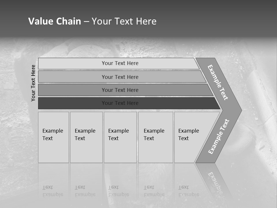 Urban Messy Bear PowerPoint Template