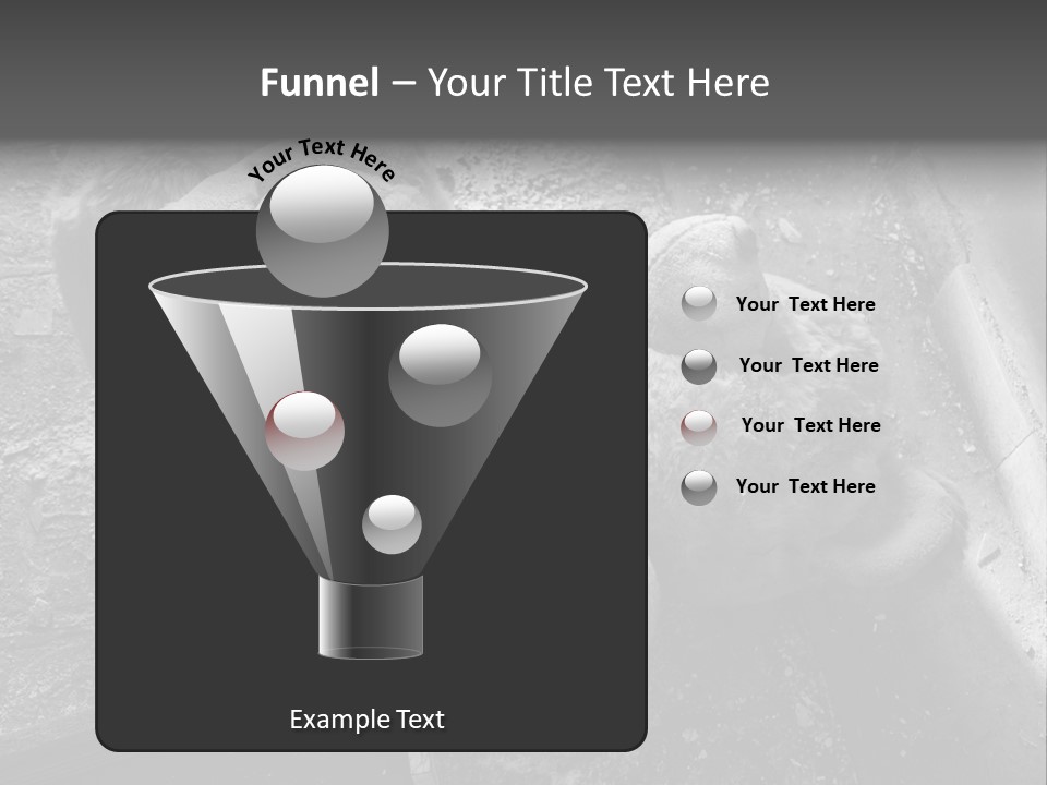 Urban Messy Bear PowerPoint Template