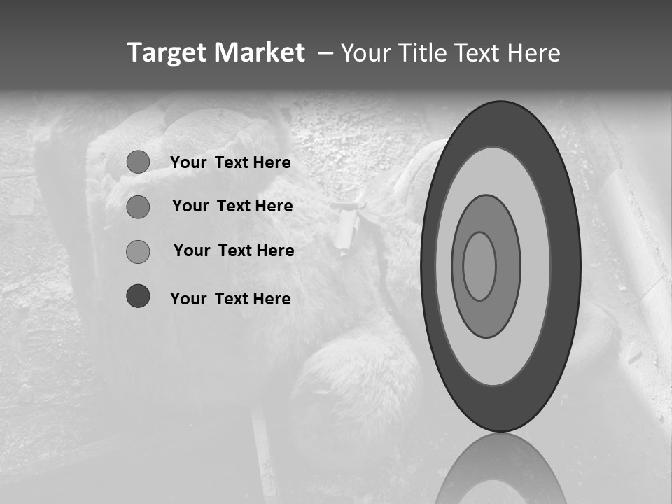 Urban Messy Bear PowerPoint Template