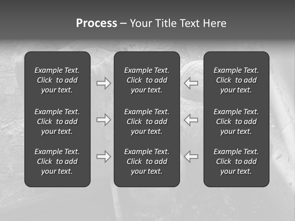 Urban Messy Bear PowerPoint Template