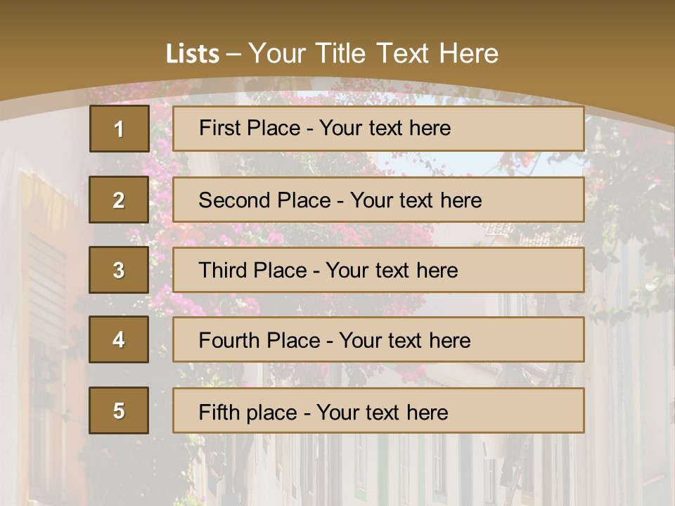 Real Portugal Architecture PowerPoint Template