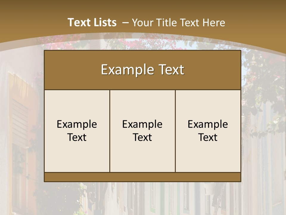 Real Portugal Architecture PowerPoint Template
