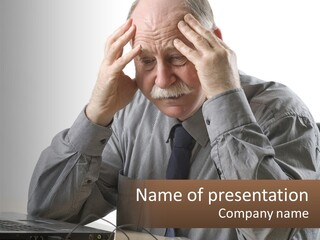 Content Portrait Carefree PowerPoint Template