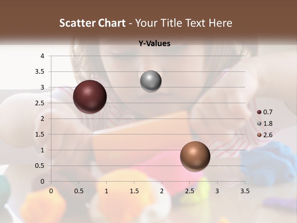 Toy Girl Childhood PowerPoint Template