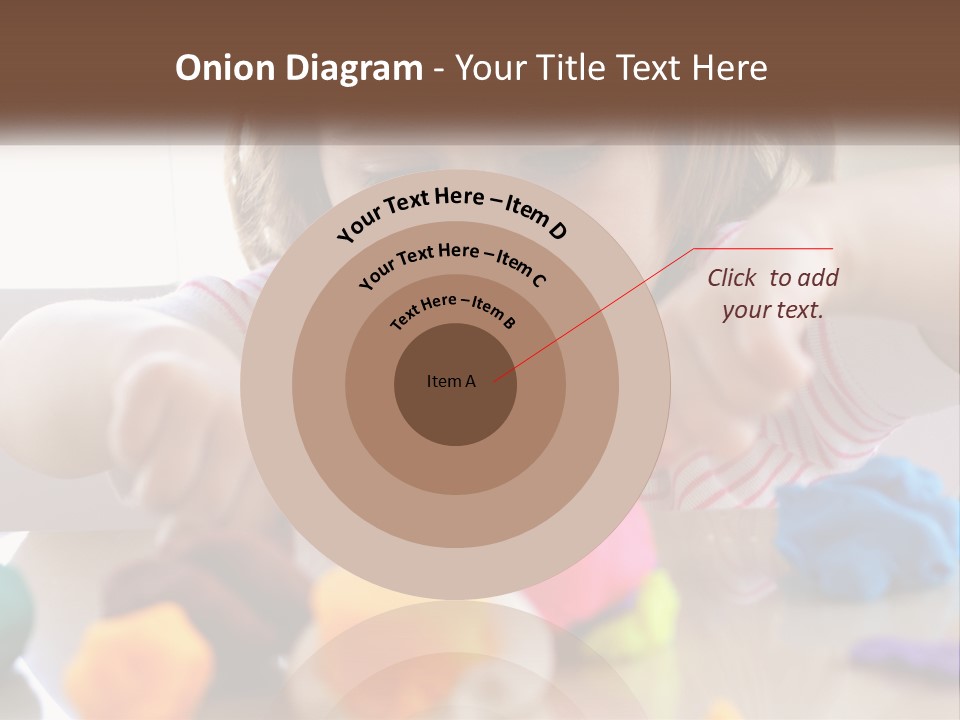 Toy Girl Childhood PowerPoint Template