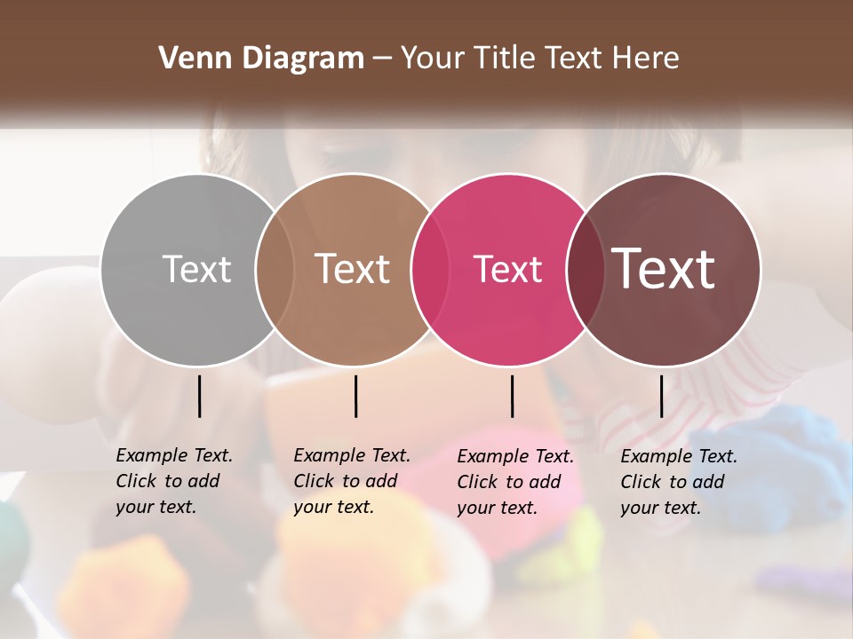 Toy Girl Childhood PowerPoint Template