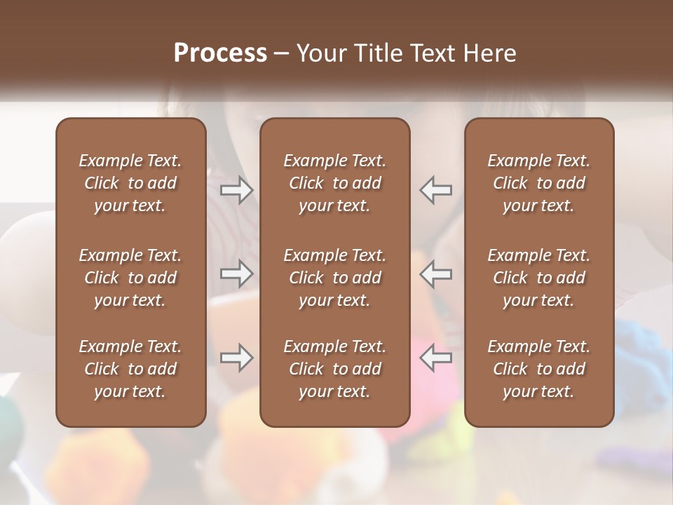 Toy Girl Childhood PowerPoint Template